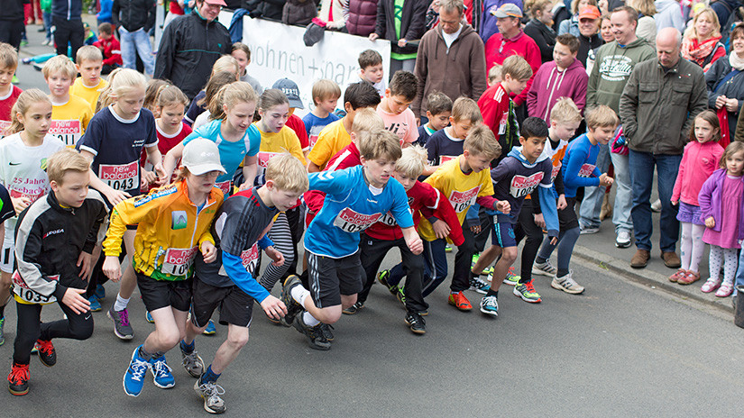 2-KM-Lauf Startszene